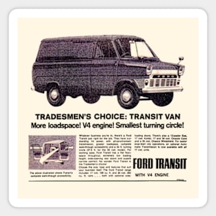 FORD TRANSIT - THE TRADESMAN'S CHOICE Magnet